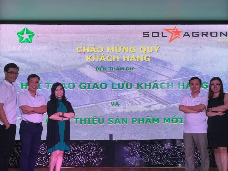 Solagron Việt Nam: Ra mắt sản phẩm vi tảo ngôi sao Thalas*Algae dành cho tôm giống