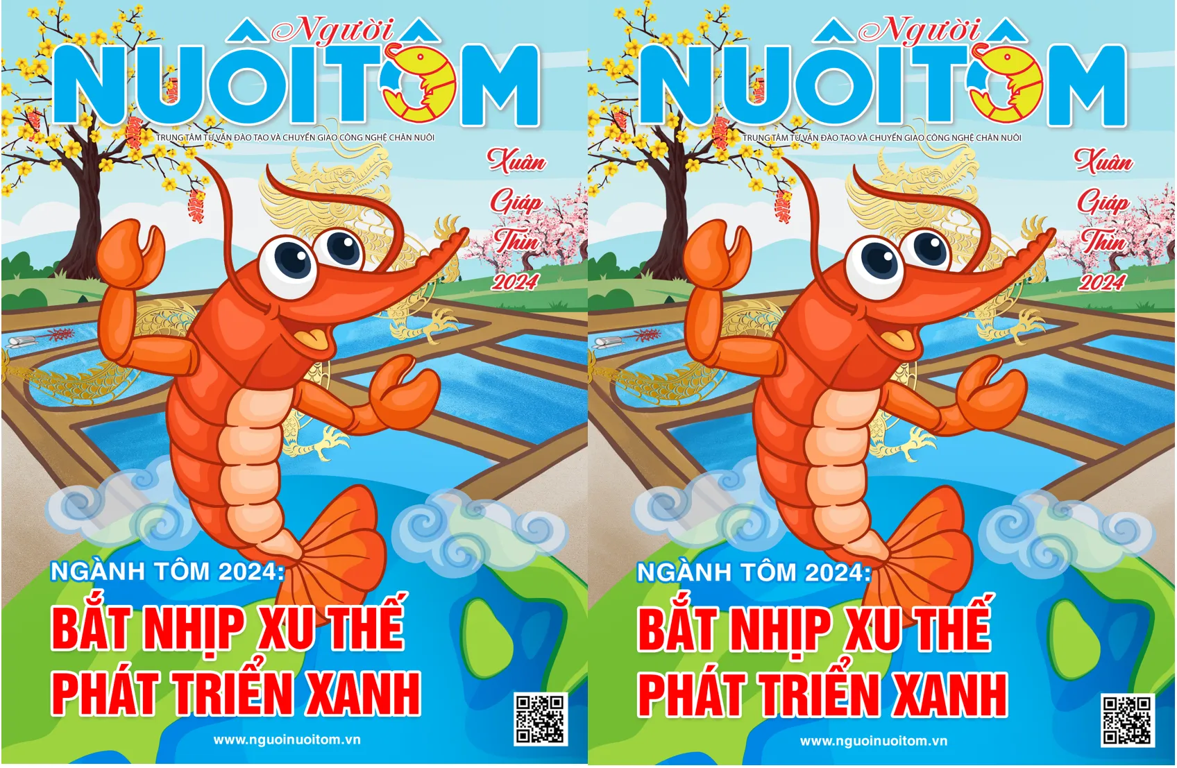 Đón đọc Tạp chí Người Nuôi Tôm xuân Giáp Thìn 2024