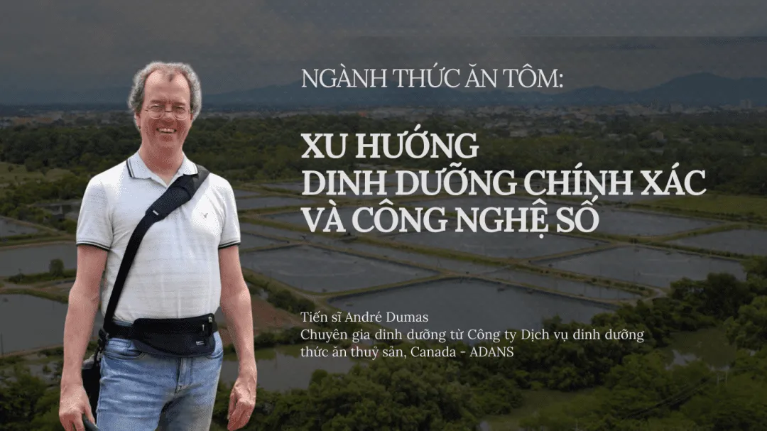 Ngành thức ăn tôm: Xu hướng dinh dưỡng chính xác và công nghệ số