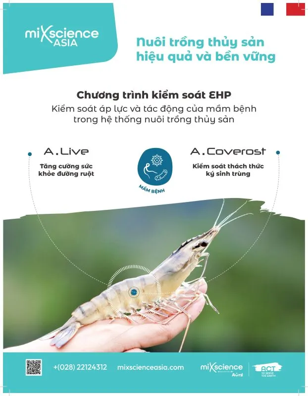 MiXscience Asia: Nuôi trồng thủy sản hiệu quả và bền vững