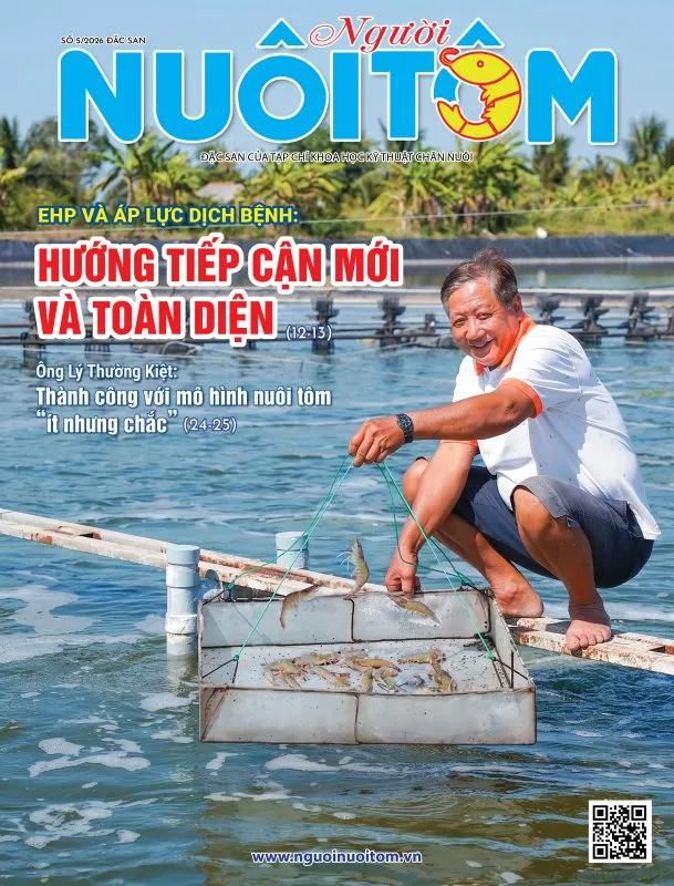 Đón đọc ấn phẩm Người Nuôi Tôm số tháng 5.2026