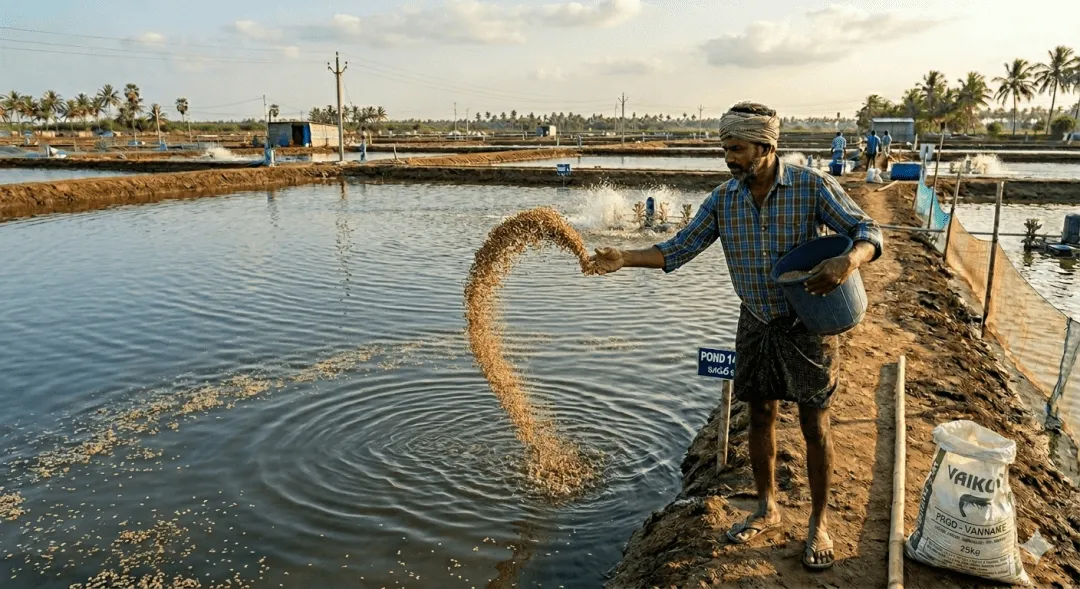 Andhra Pradesh (Ấn Độ) khẩn cấp ổn định ngành tôm trước áp lực giá thức ăn tăng và giá thu mua lao dốc